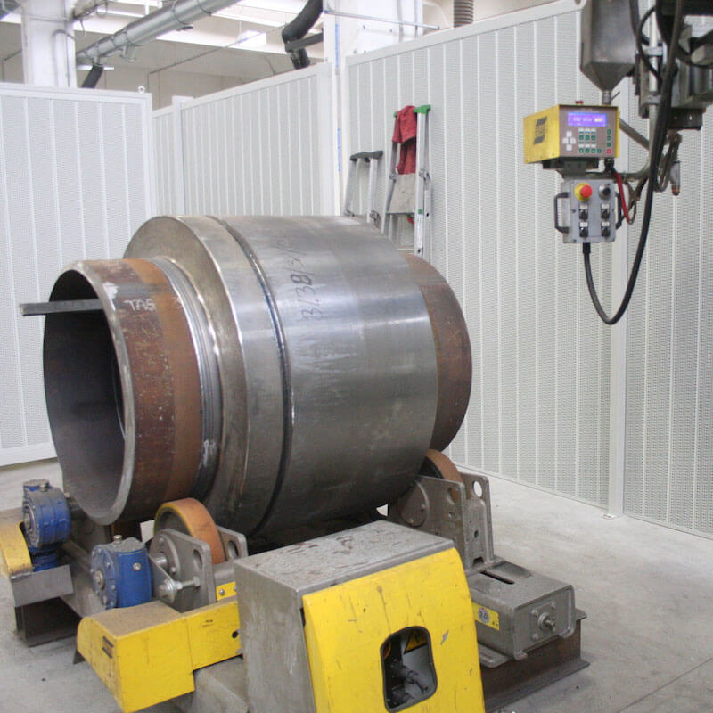 ALFA Monolithic Isolation Joint being manufactured